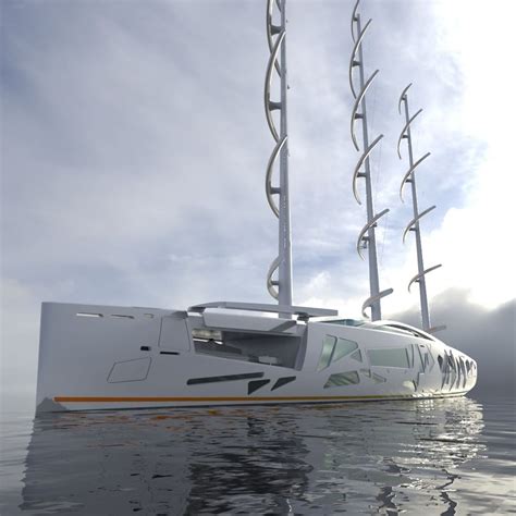 Crystal Concept Proposes A Visually Striking Sailing Superyacht Guilt