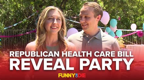 Republican Health Care Bill Reveal Party Youtube