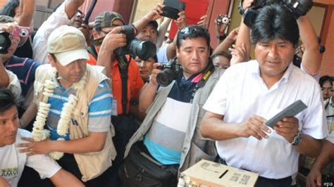 Evo Morales Se Proclama Vencedor De Las Elecciones En Bolivia Bbc