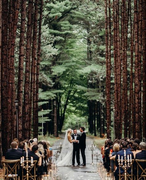 20 Stunning Woodland Forest Wedding Ceremony Ideas Deer Pearl