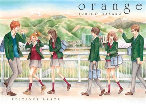 Orange Anime Character Visuals Released