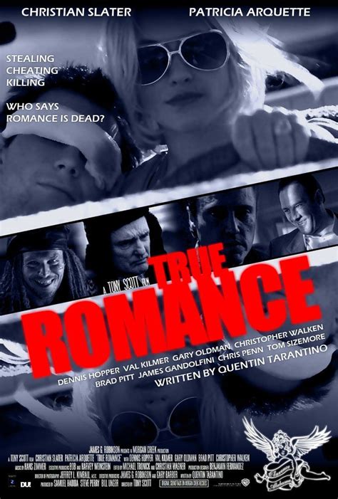 Movie Poster Art True Romance 1993 Romance Movie Poster True