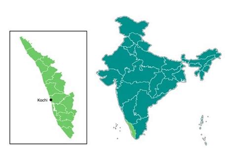 Map Of Kochi Kerala India Download Scientific Diagram