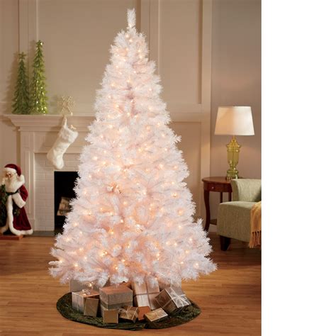 Prelit White Christmas Tree Ginnys