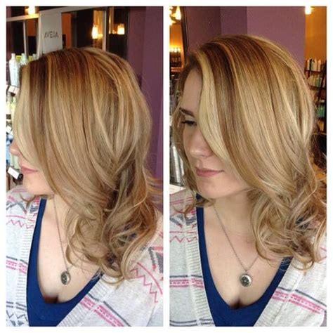 Heavy Highlight With Blonde Front Panel By Stylist Francie