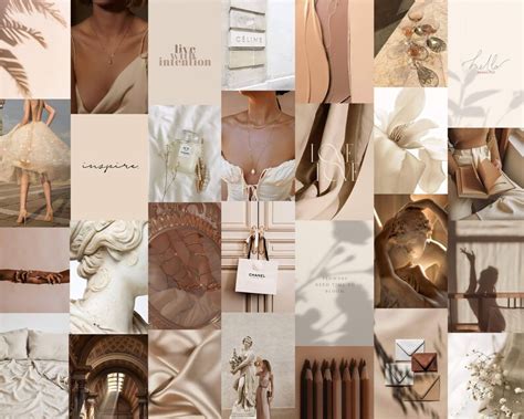 Nude Aesthetic Printed Wall Collage Kit Images Etsy