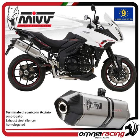 It took triumph nine long years to update the tiger 800. Mivv Speed Edge Exhaust Stainless Steel Homologated for ...