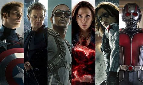 Team Iron Man And Team Captain America Sides In ‘civil War Revealed