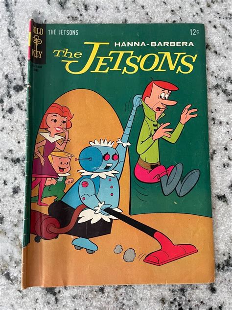 The Jetsons 21 Vgfn 1966 Gold Key Comic Book Hanna Barbera Cartoon
