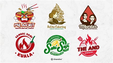 Desain Logo Umkm Makanan Minuman Restoran And Cafe