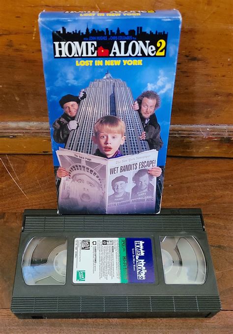 Home Alone Vintage VHS Movie Cassette Tape Etsy