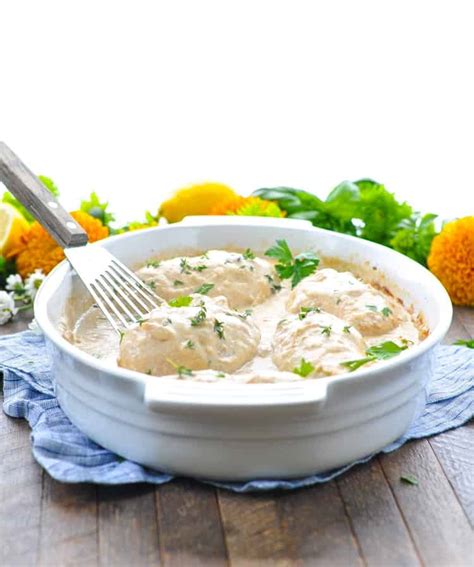 They are quick, economical, tasty, and require almost no skill — a. Dump-and-Bake Cream of Mushroom Chicken - The Seasoned Mom