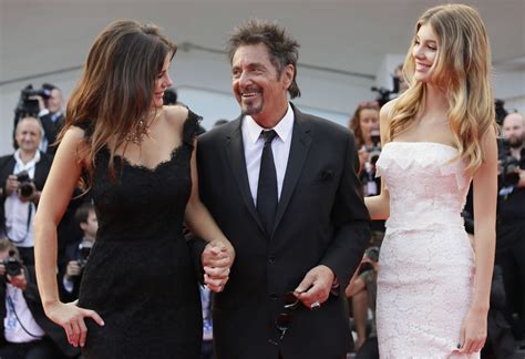 Camila Morrone And Lucila Sola With Al Pacino At Manglehorn Premiere