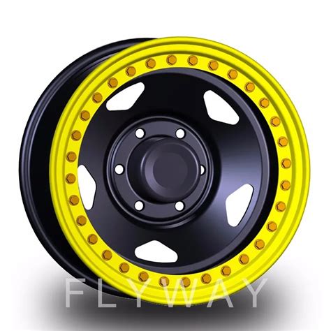 Flyway Fx011 Size 15x12 Hot Sale 4x4 Offroad Beadlock Steel Wheel With