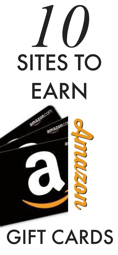 Earn amazon gift cards canada. 10 Sites You Can Earn Amazon Gift Cards for FREE!