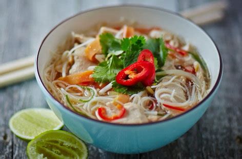 While bringing that water to a boil, thinly slice the chicken. Vietnamese Chicken Pho | Soup Recipes | Tesco Real Food