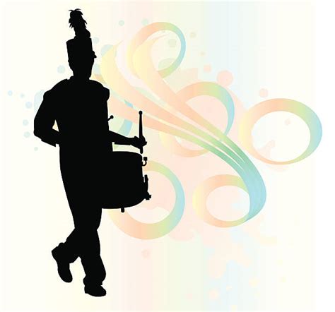 Marching Band Silhouette Illustrations Royalty Free Vector Graphics