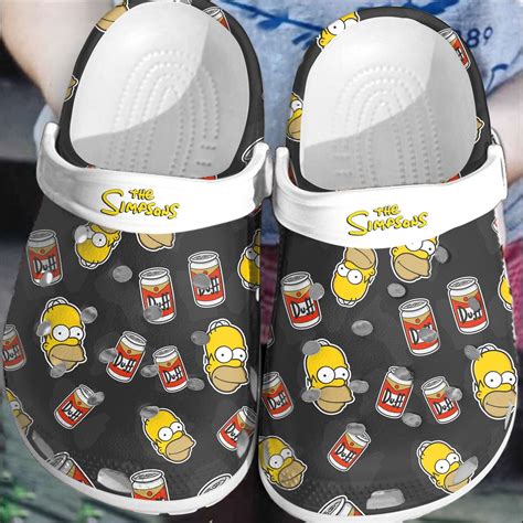 Best The Simpsons Homer Simpson Duff Crocs Crocband Shoes • Vietnamreflections Shop