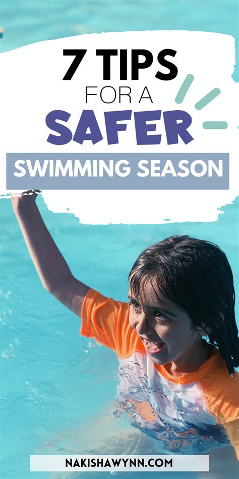 Swimming Pool Kids Safety Tips Nakisha Wynn Safe Swimming Swimming
