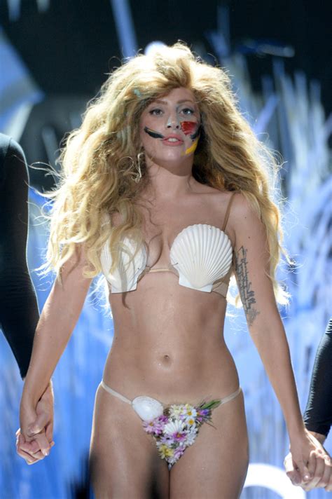 Lady Gaga VMA Thong Bikini