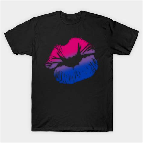 bisexual big kissing lips bisexual t shirt teepublic