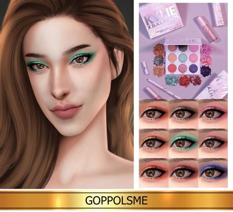 Gpme Gold Palette Kyshadow At Goppols Me Sims 4 Updates