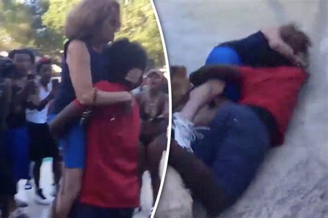Man Kos Old Woman At Pool Party After She Complains In Shock Video