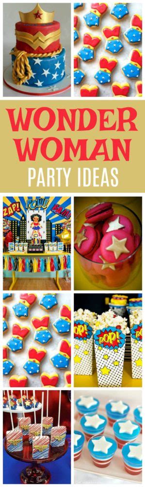 19 Wonder Woman Party Ideas Pretty My Party