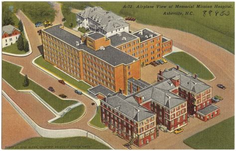 A 72 Airplane View Of Memorial Mission Hospital Asheville N C