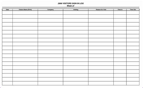 sign  sign  sheet template excel exceltemplates