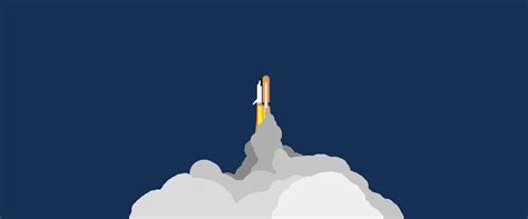 Space Shuttle Painting Minimalism Rocket HD Wallpaper Wallpaper Flare