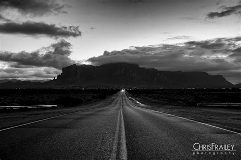 On A Dark Desert Highway Chris Frailey Photography