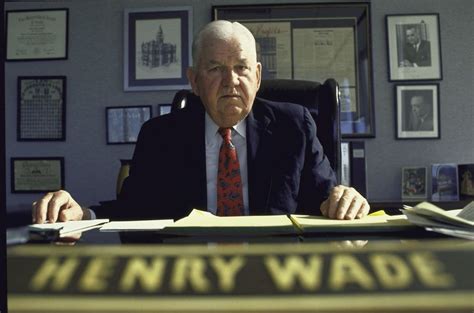 Roe V Wade The Story Of Dallas Prosecutor Henry Wade The Washington Post