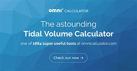 Tidal Volume Calculator Ideal Ett Depth