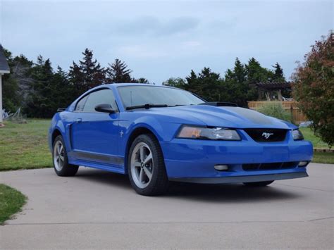 Azure Blue 2003 Ford Mustang