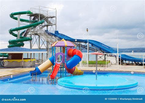 Aquapark Stock Photo Image Of Empty Area Resort Kids 1320098