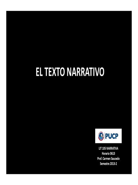 Pdf El Texto Narrativopdf Dokumentips
