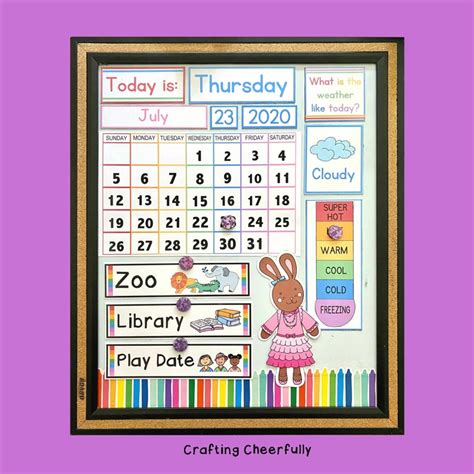 Visual Schedule Cards Crafting Cheerfully
