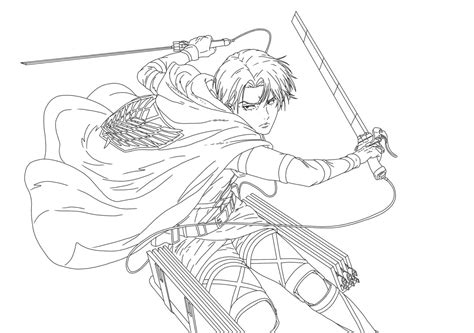 Attack on Titan coloring pages - Free coloring pages