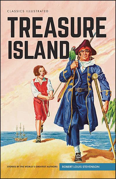 Classics Illustrated Treasure Island Hardcover Buds Art Books