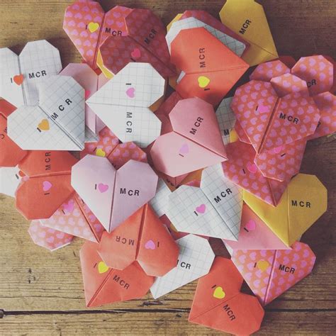 Origami Hearts Valentines Origami Valentine Crafts Kids Origami