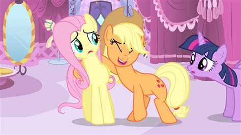 Image Applejack Laughing S4e13png My Little Pony