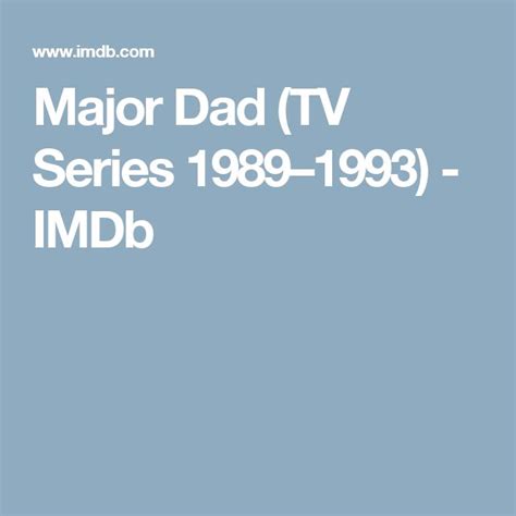 Major Dad Tv Series 19891993 Imdb Dark Angel Tv Series