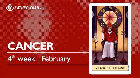 Cancer Psychic Tarot Reading Weekly Horoscope Week 09 February 25