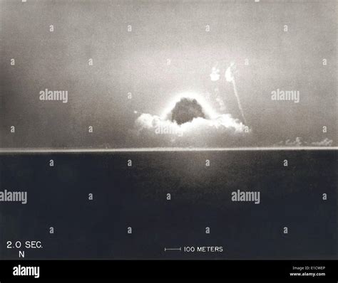 First Atomic Explosion On July 16 1945 Photograph Taken At 2 Seconds