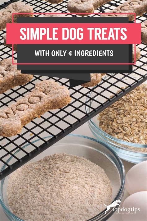 With Just Four Ingredients These Simple Dog Treats Are Excellent