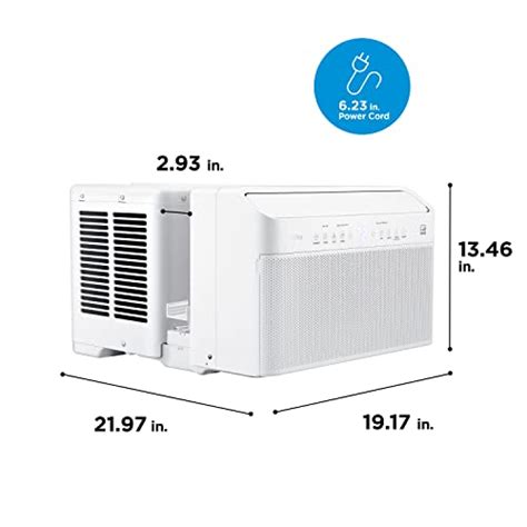 Midea 10000 Btu U Shaped Smart Inverter Window Air Conditionercools