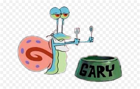 Gary Sticker Gary The Snail Eating Food Pnggary Png Free