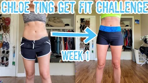 Chloe Ting Get Fit Challenge Week 1 Full Body Workout Youtube