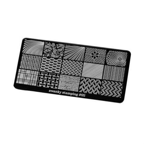 Swanky Stamping Pattern Nail Stamping Plates 005 789554767200 Ebay